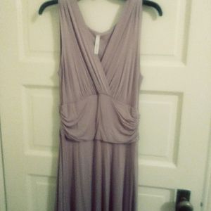 Jersey Dress with skirt slip